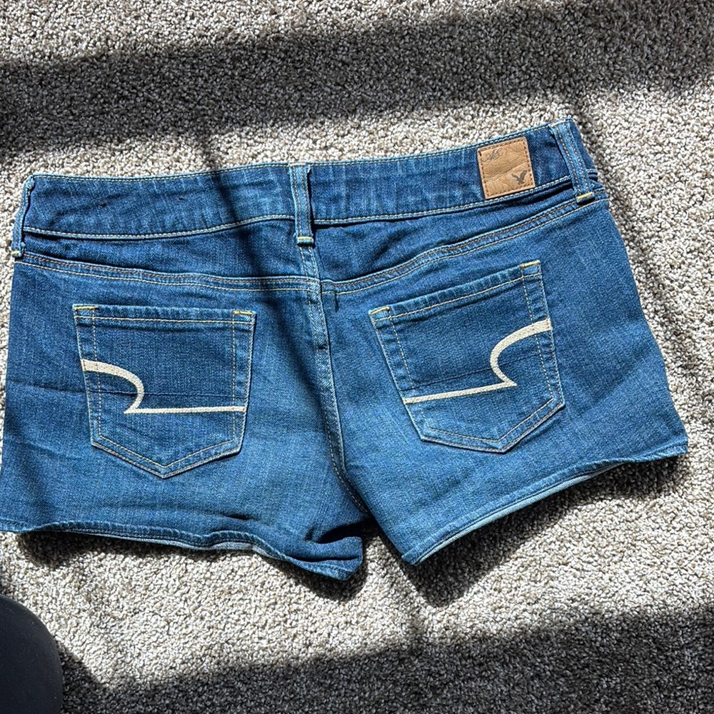 Women's Blue Denim Shorts